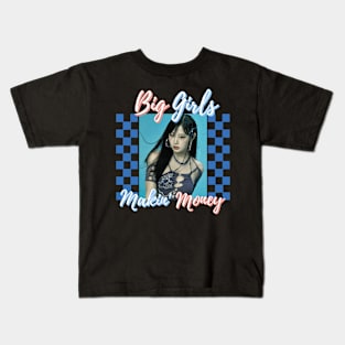 Big Girls Makin' Money Giselle Aespa Kids T-Shirt